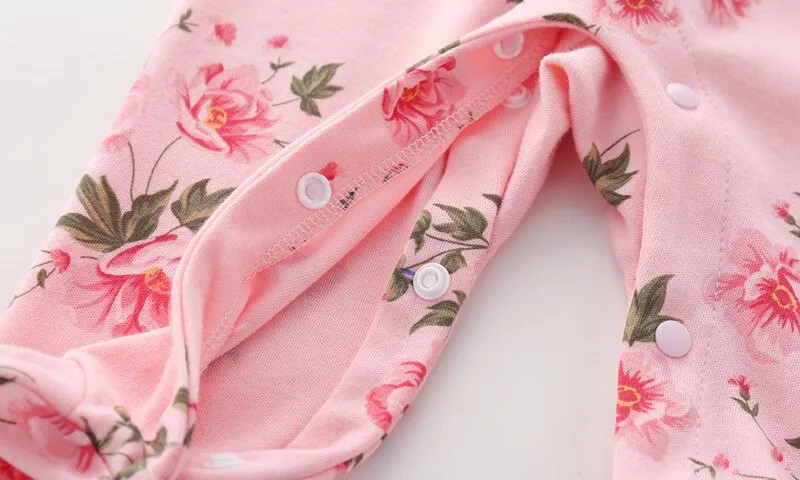 Long Sleeve Rosie Footed Sleeper & Hat