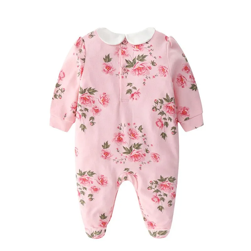 Long Sleeve Rosie Footed Sleeper & Hat