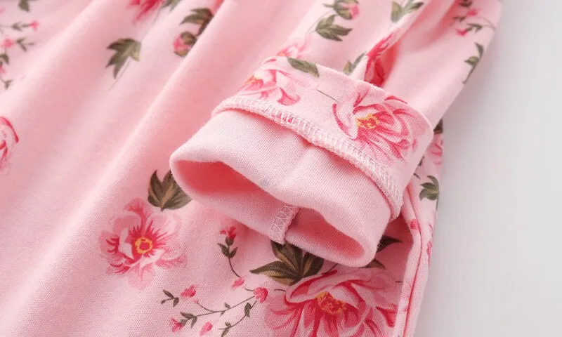 Long Sleeve Rosie Footed Sleeper & Hat