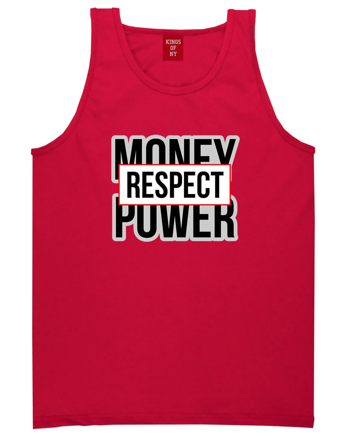 Money Power Respect Tank Top